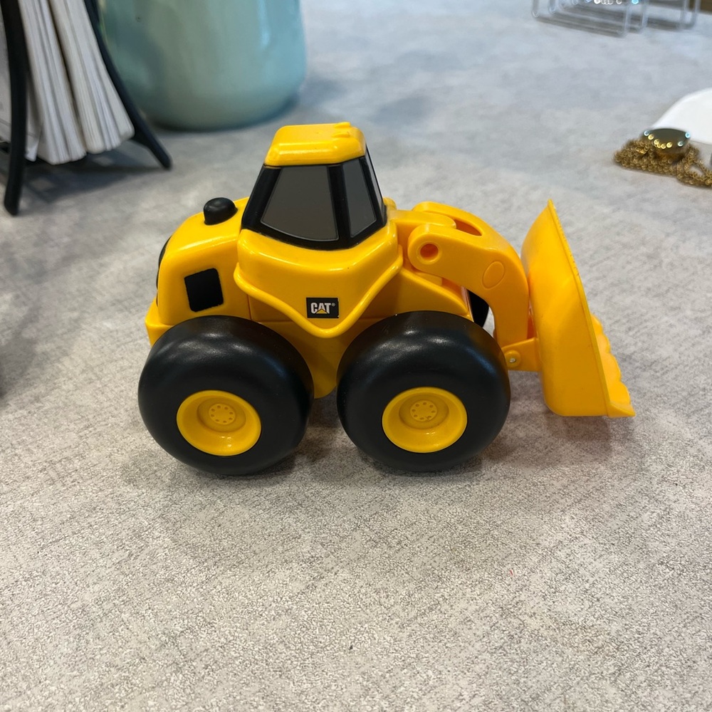 CAT Yellow Toy Bulldozer for Kids